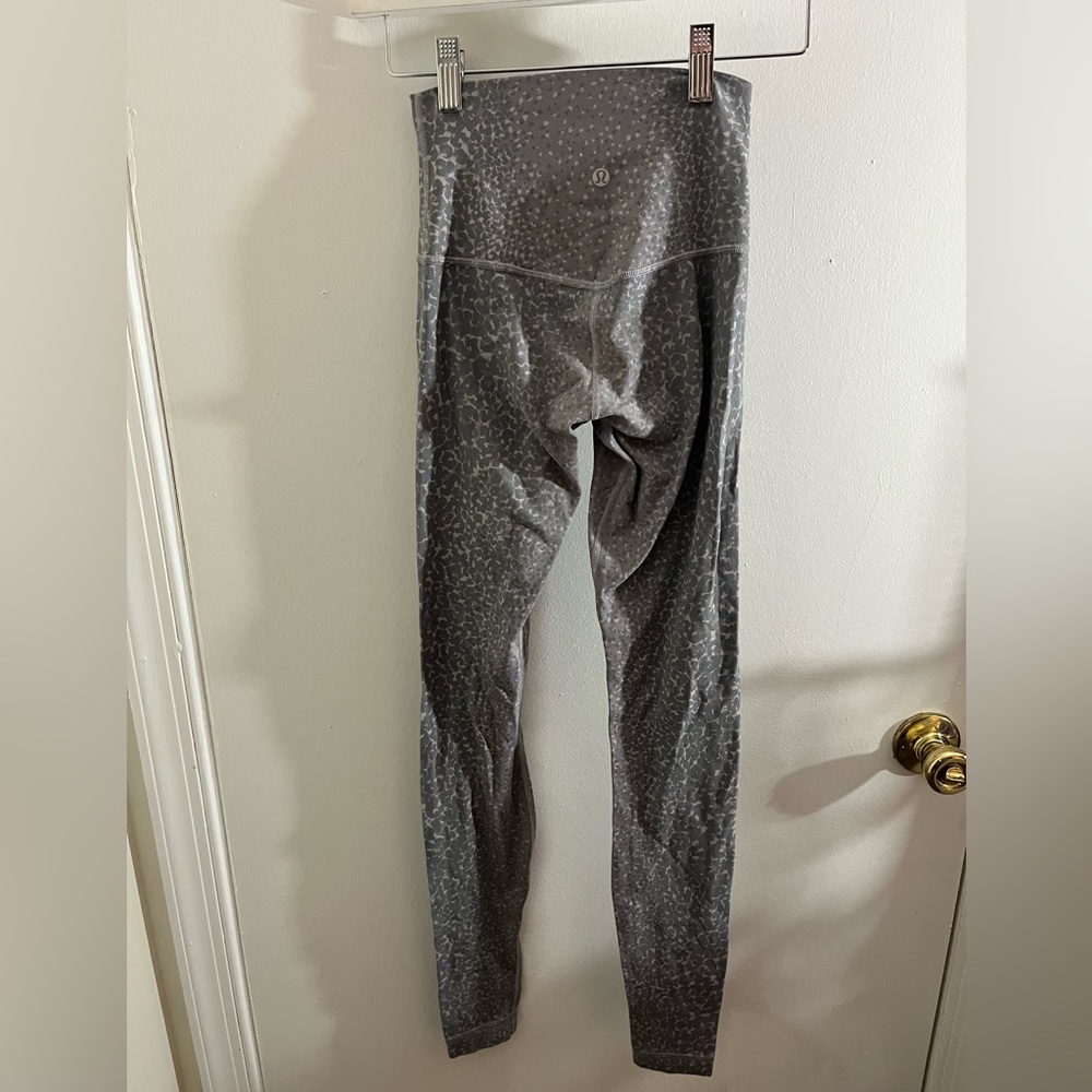 Lululemon Align Pant 28" *Engineer Print Gray Patterned Legging - Picture 7 of 8